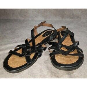 B.O.C Women’s Leather Strappy Brown Sandal Women's Size 10M  C64309